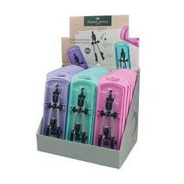 Faber Castell Compás Articulado De Ajuste Rápido Y Adaptador Universal 17Mcm C-Recambio Pastel Colores Surtidos Precio: 10.50000006. SKU: B1BR6AXQ4X
