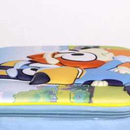 Cerdá Portamerienda 3D Bluey Azul para Niños +3 Años