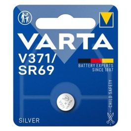 Varta Pila de Botón Óxido de Plata V371/SR69 30mAh - Para electrónica, llaves de coche, calculadoras Varta Pila de Botón Óxido de Plata V371/SR69 30mAh - Para electrónica, llaves de coche, calculadoras