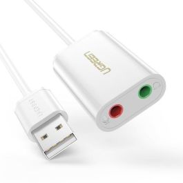 UGREEN Adaptador de Sonido Estéreo Externo USB-A a 3.5mm Blanco 15cm Precio: 32.88999978. SKU: B1EG9YMACB