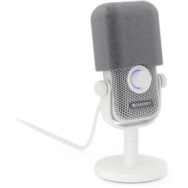 Endorfy Solum Voice S Micrófono USB-C con Iluminación RGB Blanco