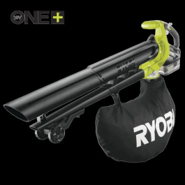 Ryobi RYO4892210157904 Sopladora-trituradora-aspiradora 2 en 1 Brushless 201 km/h 6 m³/min