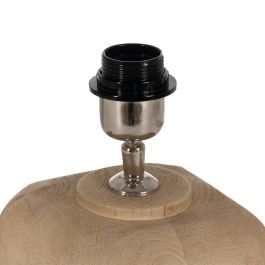 Base Lámpara Mesa Natural 15 X 15 X 42 cm