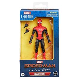 Hasbro G0606 Figura Spider-Man No Way Home Marvel Legends Coleccionable Articulada, 15cm, con +20 Puntos de Articulación y 3 Accesorios