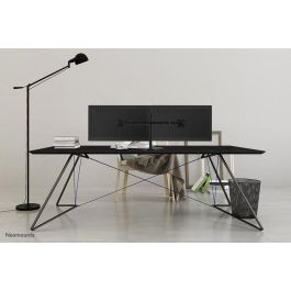 Neomounts FPMA-D550DDBLACK Soporte de Escritorio para Doble Pantalla de hasta 32", Altura Ajustable, 8 kg por Pantalla, Negro