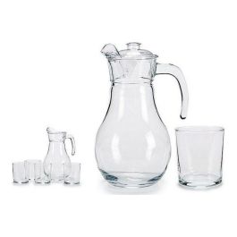 Jarra Cristal Vivalto 1,8 Lt + 4 Vasos 400 ml - 24x25x18 cm (6 Unidades) Jarra Cristal Vivalto 1,8 Lt + 4 Vasos 400 ml - 24x25x18 cm (6 Unidades)