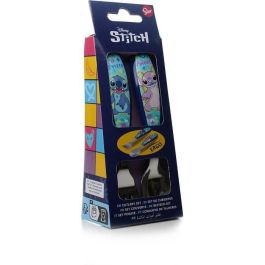 Thermobaby AAAPI35725 Juego de 2 Cubiertos Lilo & Stitch - Tenedor y Cuchara de Acero Inoxidable