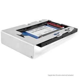 OWC Adaptador Conversor de Bahía 2.5" a 3.5" SATA para Discos Duros HDD y SSD, Aluminio Negro, Compatible con Mac/PC, Flujo de Aire Óptimo