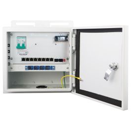 Level One OSW-1031 Switch 8x 2.5G Ethernet con 802.3at/af PoE, No administrado, 20 Gbps Capacidad de Conmutación