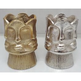 Jarron Moderno DKD Home Decor Champan Plateado 12 x 17 x 12 cm (2 Unidades) Precio: 28.78999948. SKU: S3027598