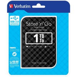 Verbatim Disco Duro Externo Store 'N' Go 1Tb Hdd 2.5" Usb 3.0 Negro Verbatim Disco Duro Externo Store 'N' Go 1Tb Hdd 2.5" Usb 3.0 Negro