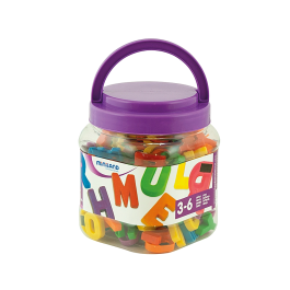 Miniland Juego Letras Mayusculas Magneticas Bote 154 Piezas