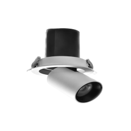 Lifud Downlight LED Orientable 10W 900lm CRI>90 4000K Blanco Natural Driver Alta Calidad Empotrable