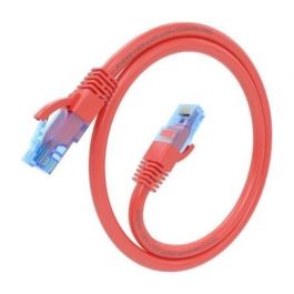 AISENS - CABLE DE RED LATIGUILLO RJ45 CAT.6 UTP AWG26 CCA, ROJO, 5.0M