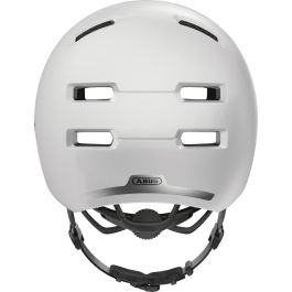ABUS Skurb Casco Semiintegral de Ciclismo Ultraligero, Pearl White Talla L (58-61cm) con 12 Ventilaciones