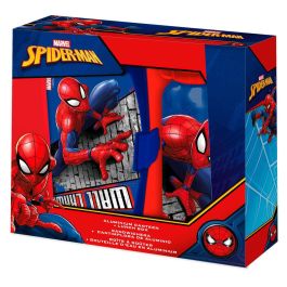 Spiderman Marvel Set Cantimplora + Sandwichera 500ml