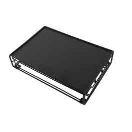 DKD Home Decor Soporte para Cápsulas Negro Metal 31 x 7.5 x 21 cm Capacidad 15 Cápsulas