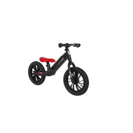 Bicicleta sin pedales racer bike negro - chasis de magnesium - ruedas de aire 12" asiento rojo Bicicleta sin pedales racer bike negro - chasis de magnesium - ruedas de aire 12" asiento rojo