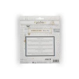 Wondee Alfombrilla de Ratón Redonda Harry Potter Hedwig Antideslizante Control Preciso 200 mm