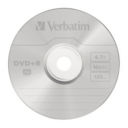 Verbatim DVD+R 4.7GB 16X 50 unidades Spindle Superficie Matt Silver Verbatim DVD+R 4.7GB 16X 50 unidades Spindle Superficie Matt Silver