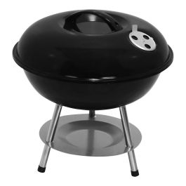 Gourmet Kitchen Barbacoa de Carbón 3 Patas, 36 x 38 cm, Acero Cromado, Negro Precio: 29.6899999. SKU: B1G8VW5ZB6