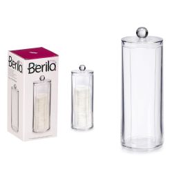 Berilo Organizador Alto Discos Algodon 7x20x7 cm Transparente (Set de 12) Precio: 29.58999945. SKU: S3605635