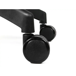 Q-connect Silla de Dirección Sorrento Malla Negro Altura Máx 1360 mm, 600x650 mm