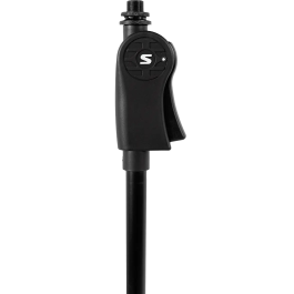 SBG Soporte de Micrófono Recto con Base Trípode Ajustable, Mango Ergonómico y Clips para Cable