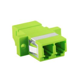 LOGON PROFESSIONAL FIBER COUPLERDUPLEX LC/LC - LIME GREEN/OM5 - 12PCS/PACK + SCREWS LOGON PROFESSIONAL FIBER COUPLERDUPLEX LC/LC - LIME GREEN/OM5 - 12PCS/PACK + SCREWS
