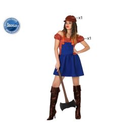 Disfraz Leñadora Mujer Adulto Talla XS-S