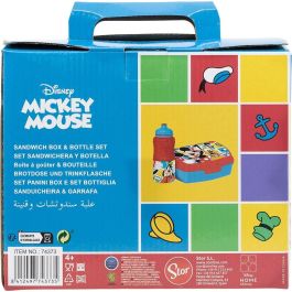 Disney CZ11277 Caja Regalo Funny Sand. Box con Botella Easy Sport Mickey Mouse 380 ml Antigoteo Libre de BPA