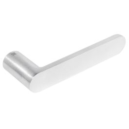 NUDA Manilla Sin Roseta Pure Ø25 para Puertas, Diseño Minimalista. Acabados Cromo Satinado, Negro Mate y Blanco Mate de Zamak