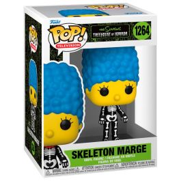 FUNKO Figura Los Simpsons Skeleton Marge, Funko POP de Vinilo, 9cm