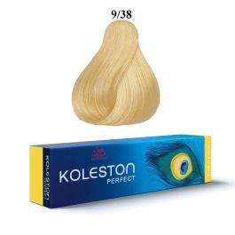 Koleston Perfect, Tinte permanente para el cabello, 9/38 Very Light Blonde Golden Pearl, 60 ml Precio: 15.49999957. SKU: B1BA338KBK