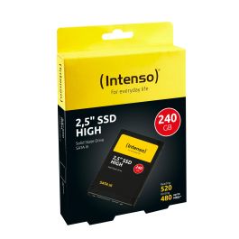 Intenso SSD 240 GB 2.5" Serial ATA III High Performance - Lectura 520 MB/s, Escritura 480 MB/s Intenso SSD 240 GB 2.5" Serial ATA III High Performance - Lectura 520 MB/s, Escritura 480 MB/s