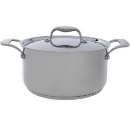 Cacerola - ACOGEDORA Y MODERNA - CLÁSICA - Acero inoxidable - Ø22 cm - 4,18 L - Apta para todo tipo de cocinas, incluida la de inducción Precio: 91.5123. SKU: B1BMRTYB7T