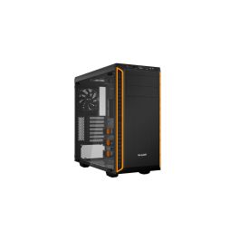 be quiet! PURE BASE 600 Midi Tower PC Ventana Naranja. Caja de ordenador ATX, micro ATX, Mini-ITX para gaming