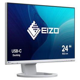 EIZO EV2480-WT Monitor de 23.8" Full HD IPS con USB-C, Blanco