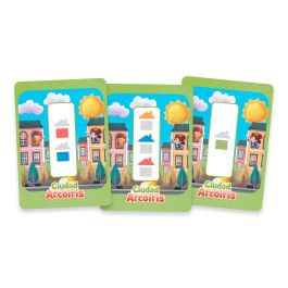 Lúdilo 89035 Ciudad Arcoiris Juego de Mesa de Estrategia, Cartas y Construcción +5 años Lúdilo 89035 Ciudad Arcoiris Juego de Mesa de Estrategia, Cartas y Construcción +5 años