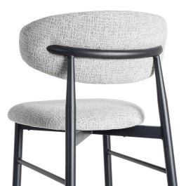 Taburete 65 cm Gris Tejido-Metal 53 X 52 X 95 cm