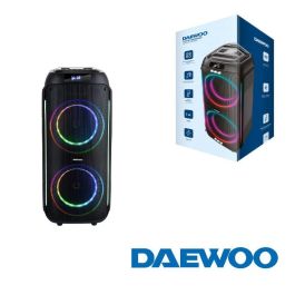 Daewoo Altavoz Party Speaker Bluetooth 40W (350W PMPO) con Microfono Inalambrico, AUX, USB, SD Precio: 108.49999941. SKU: B18GNCPJSH