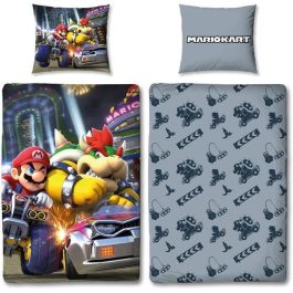 Mario Bros AAARQ16164 - Juego de Cama Mario vs Bowser de Microfibra - 1 Funda Nórdica 140x200 cm + 1 Funda Almohada 63x63 cm Precio: 26.79000016. SKU: B1EASAGC28