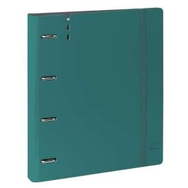 Carpeta Con Recambio Safta Din A4 Cuadro 5 mm Polipropileno Foam 4 Anillas 35 mm Azul Carpeta Con Recambio Safta Din A4 Cuadro 5 mm Polipropileno Foam 4 Anillas 35 mm Azul