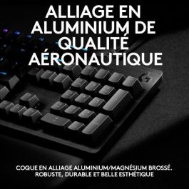 Logitech G G513 Teclado Gaming Mecánico RGB LIGHTSYNC con Interruptores GX Brown, Reposamanos de Espuma Viscoelástica, Carbono Logitech G G513 Teclado Gaming Mecánico RGB LIGHTSYNC con Interruptores GX Brown, Reposamanos de Espuma Viscoelástica, Carbono