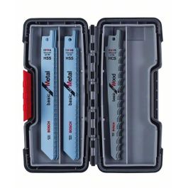 Bosch Hojas de Sierra de Calar Basic Madera y Metal, Juego 15 Piezas S 918 AF, S 918 BF, S 617 K