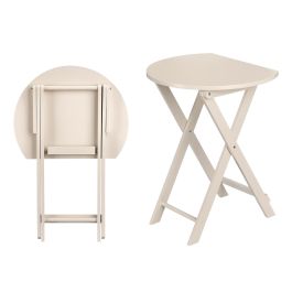 Giftdecor Mesa Auxiliar Plegable Gris Madera 58x51x42 cm Precio: 15.94999978. SKU: B1K92J25YP