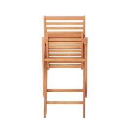 Juego de 2 sillas de jardín plegables Acacia FSC - 47 x 57,5 x H.89,5 cm