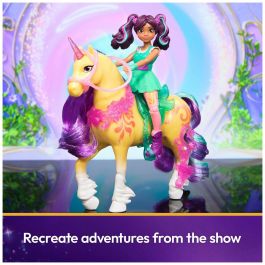 Unicorn School SPI6072678 Figuras de Ava y Leaf - Incluye 5 accesorios - Para niños a partir de 4 años