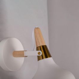 Aplique de Pared Garland SKD-W1003, Compatible con Bombilla E27 LED, Diseño Elegante Moderno para Salón, Dormitorio, Cocina y Restaurantes