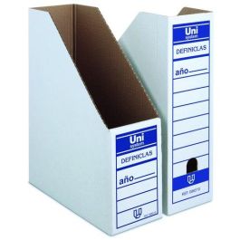 Revistero Carton Unisystem Definiclas Fº 100Mm (Set de 12) Precio: 17.78999959. SKU: B1CP2QLRC7
